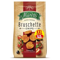 Maretti брускети с домати, маслини и риган (140 г)