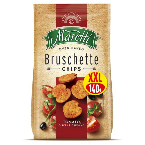 Maretti брускети с домати, маслини и риган (140 г)