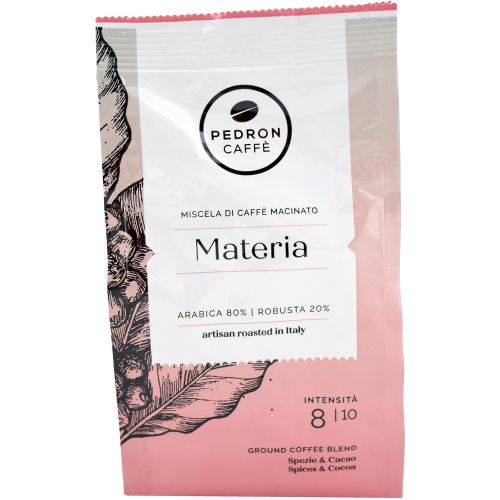 Pedron Materia мляно кафе 80% арабика, 20% робуста (250 г)