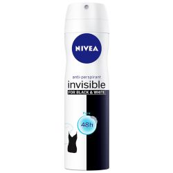 Nivea дезодорант Invisible On Black & White Pure (150 мл)