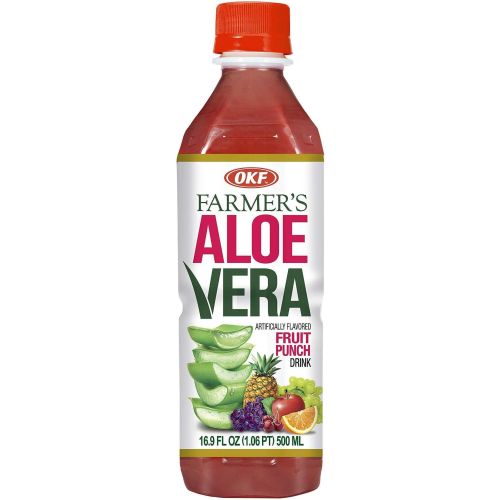 OKF Farmer's Aloe Vera напитка алое вера плодов пунш (500 мл)