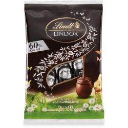 Lindt Lindor шоколадови яйца с 60% какао (108 г)