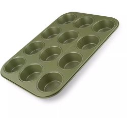 Fackelmann Green Vision форма за мъфини, 38.5 см х 26.5 см (1 бр.)