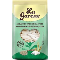 La Garone макарони ориз, киноа и чия, без глутен (250 г)