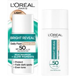 L'Oréal Bright Reveal Tinted Glow Light флуид, SPF50 (50 мл)
