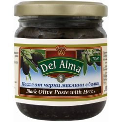 Del Alma паста от черни маслини и билки (175 г)