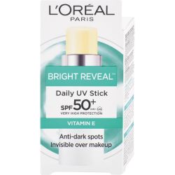 L'Oréal Bright Reveal стик за лице против тъмни петна, SPF50+ (9 мл)
