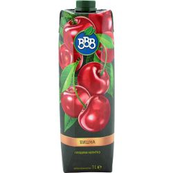BBB плодова напитка вишна 25% (1 л)
