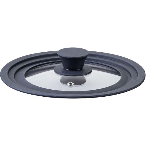 Fackelmann универсален капак 16 см, 18 см, 20 см, стъкло и силикон (1 бр.)