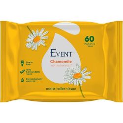 Event влажна тоалетна хартия, 60 кърпички (60 бр.)