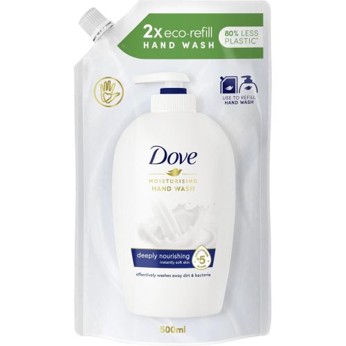 Dove Original течен крем сапун, пълнител (500 мл)