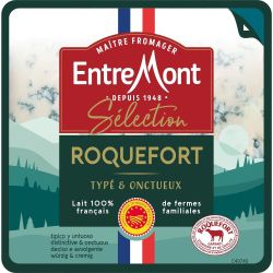 Entremont Roquefort PDO синьо сирене (100 г)