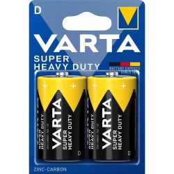 Varta Super Heavy Duty цинкови батерии D (2 бр.)