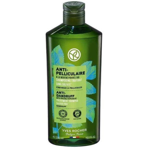 Yves Rocher Anti-Dandruff with Organic Peppermint шампоан против пърхот (300 мл)