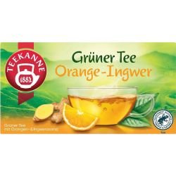 Teekanne зелен чай джинджифил и портокал, 20 бр. х 1.75 г (35 г)