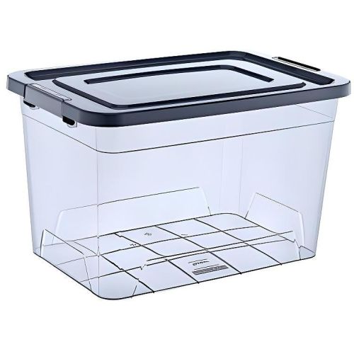 Horecano кутия контейнер 30 литра, антрацит, 47 см х 31.5 см х 29.7 см (1 бр.)