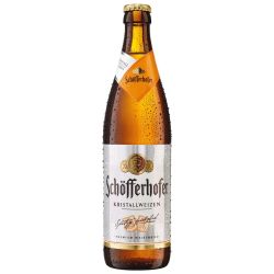 Schofferhofer Hefeweizen Kristall бира в стъклена бутилка (500 мл)