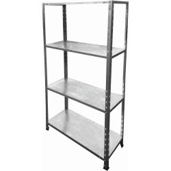 Метален селаж, 4 рафта х 50 кг, 150 см х 75 см х 30 см (1 бр.)