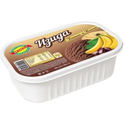Изида сладолед банан и какао (1 л)