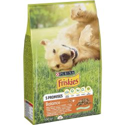 Purina Friskies Balance храна за кучета в зряла възраст, пиле (500 г)
