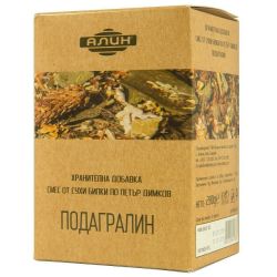 Алин подагралин, билки за подагра, сушени билкови миксове за чай (200 г)