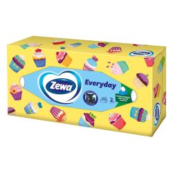 Zewa Everyday двупластови козметични кърпи (100 бр.)