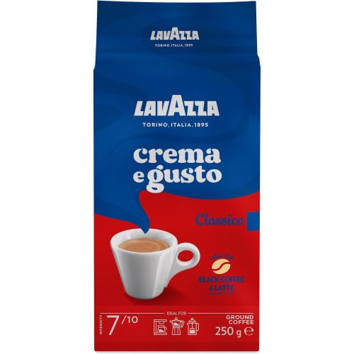 Lavazza Crema e Gusto мляно кафе, вакуум (250 г)