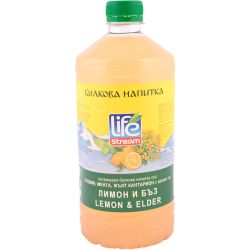 Lifestream билкова напитка с лимон и бъз (1 л)