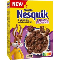 Nestle Nesquik Crunchy Brownie зърнена закуска (300 г)