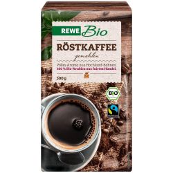 REWE био печено кафе мляно (500 г)