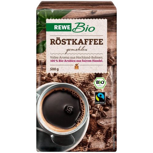 REWE био печено кафе мляно (500 г)