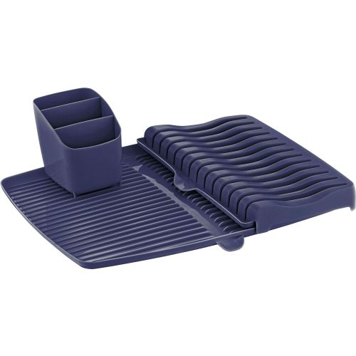 Horecano стелаж за чинии, 3 части, антрацит, 40 см x 30.5 см x H11.5 см (1 бр.)