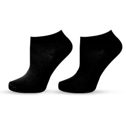 Happy Foottopia Basic чорапи къс конч черни, памук, размер: 35 - 38 (1 бр.)