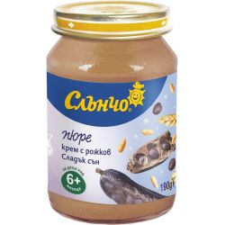 Слънчо бебешки десерт крем рожков (190 г)