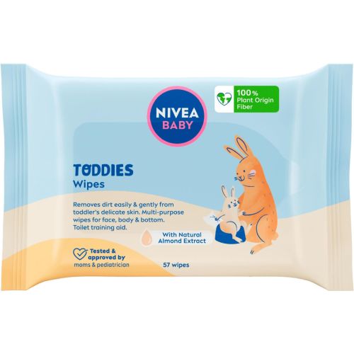 Nivea Baby Toddies влажни кърпички (57 бр.)