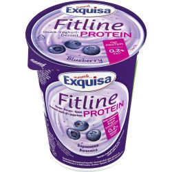 Exquisa Fitline плодова извара с йогурт, различни видове (400 г)
