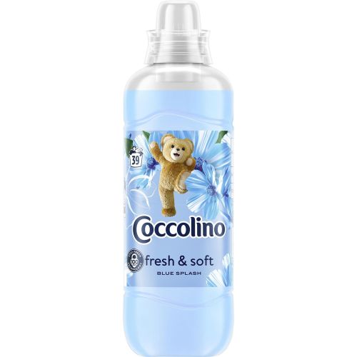 Coccolino Blue Splash омекотител, 39 пранета (975 мл)