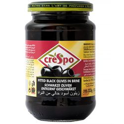 Crespo черни маслини без костилка (333 г)