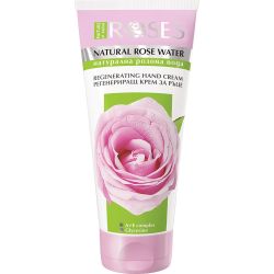 Agiva Nature Roses регенериращ крем за ръце с розова вода (75 мл)