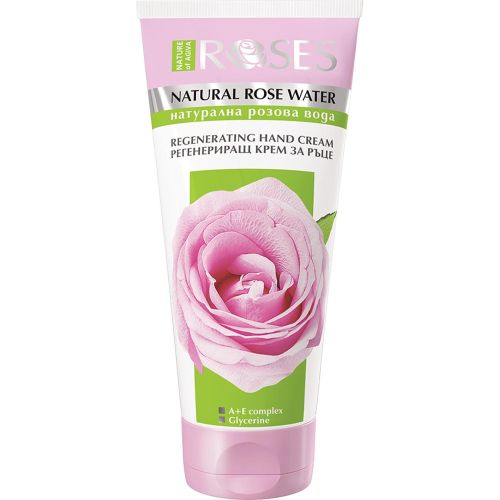 Agiva Nature Roses регенериращ крем за ръце с розова вода (75 мл)
