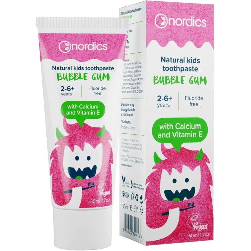 Nordics Bubble Gum детска паста за зъби (50 мл)