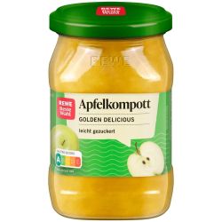 REWE ябълков компот с парчета плод (360 г)