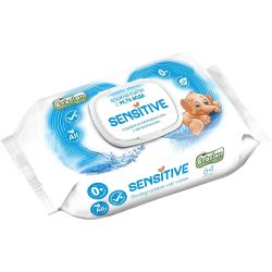 Bebelan Sensitive влажни кърпи с 99.7% вода (64 бр.)
