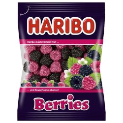Haribo къпинки и малинки желирани бонбони (100 г)