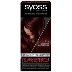 Syoss Color боя за коса кафяв махагон, 4-2 (1 бр.)