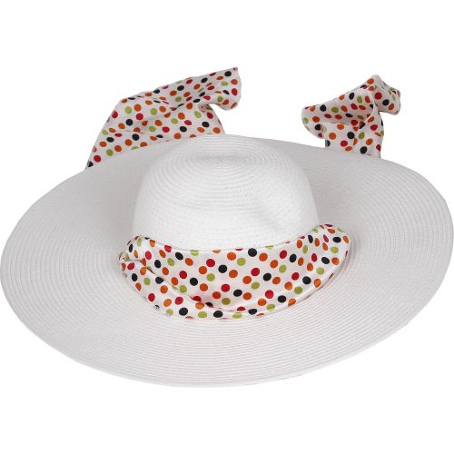 Лятна шапка с шал, размер 56