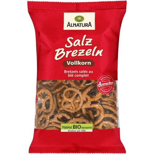 Alnatura био пълнозърнести бретцели със сол (125 г)