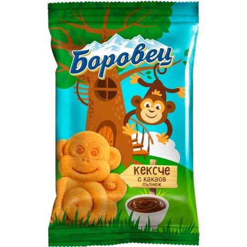 Боровец кексче с какаов пълнеж (30 г)