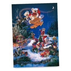 Confiserie Heidel коледен календар с мечета (75 г)