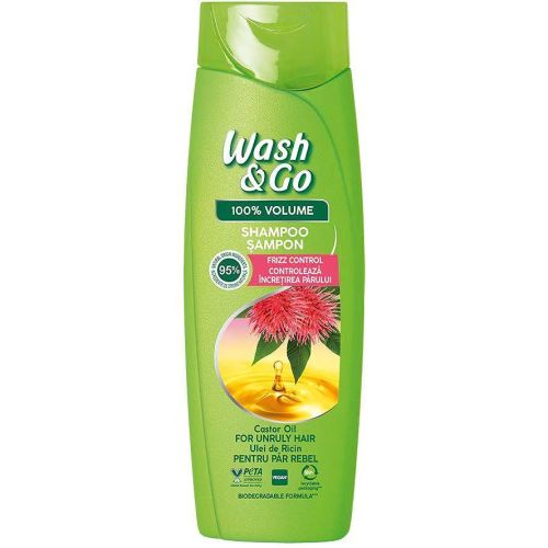 Wash & Go шампоан с рициново масло (360 мл)